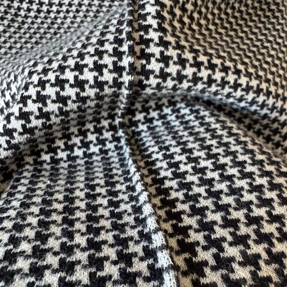 Cartonnier Anthropologie Cropped Houndstooth Straight Leg Pants Sz XL(?) Preppy - Picture 7 of 8